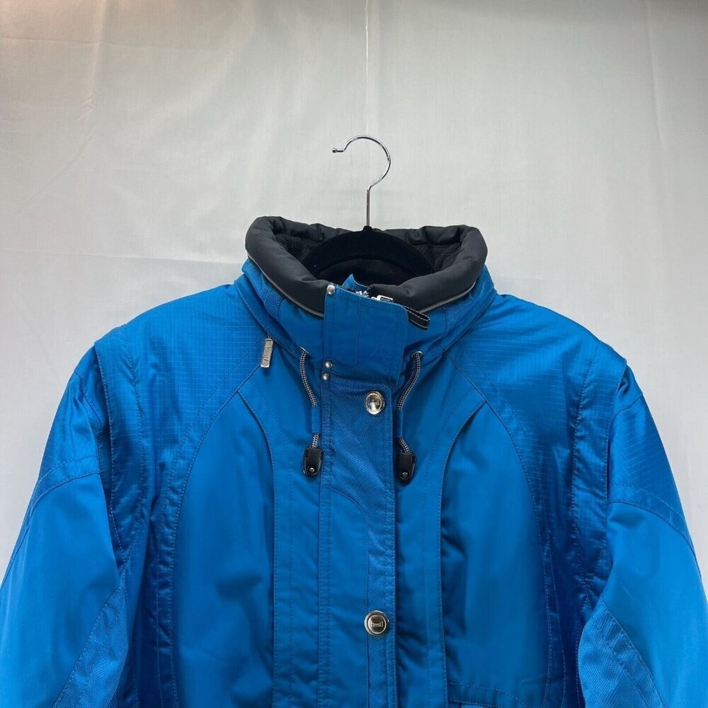 MARKER Jacket Womens Sz 10 Convertible Vest Removable Sleeve Ski Snowboard Blue - Picture 4 of 12